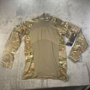 Massif Combat Shirt Mens Large Camo OCP FR Army Flame Resistant‎ US Army NWT